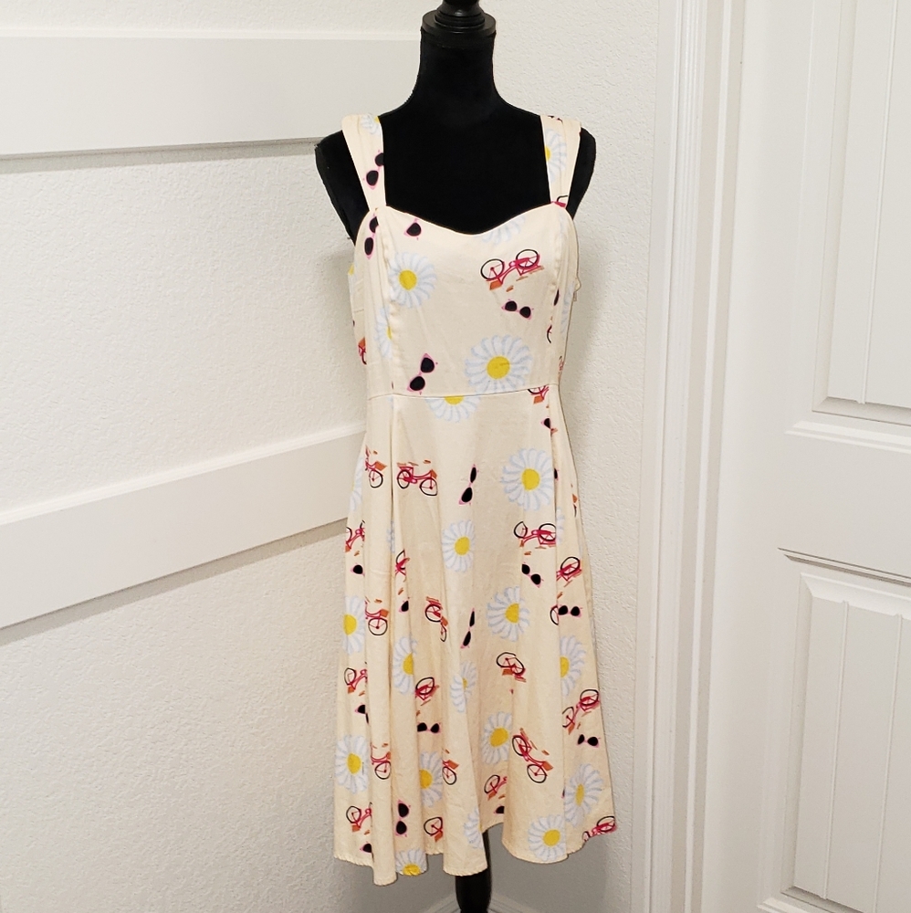 Summer Cotton swing dress